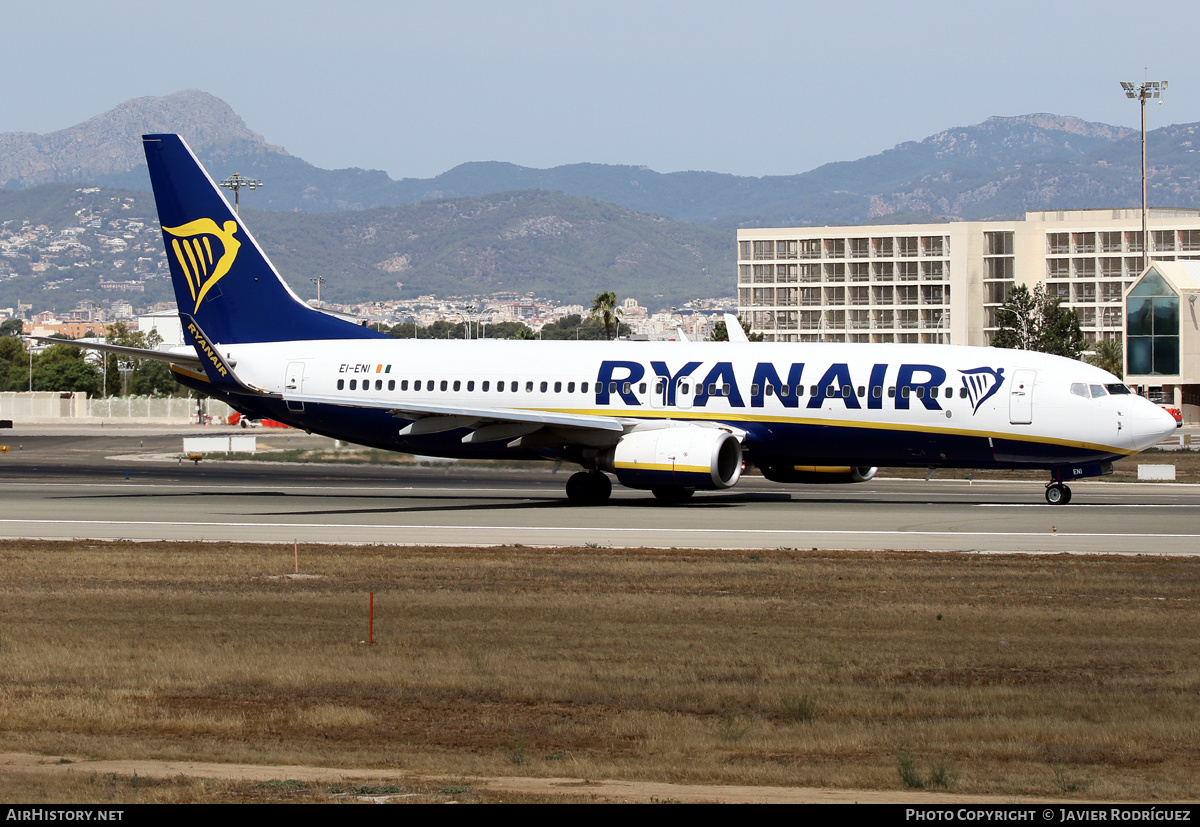 Aircraft Photo of EI-ENI | Boeing 737-8AS | Ryanair | AirHistory.net #465963