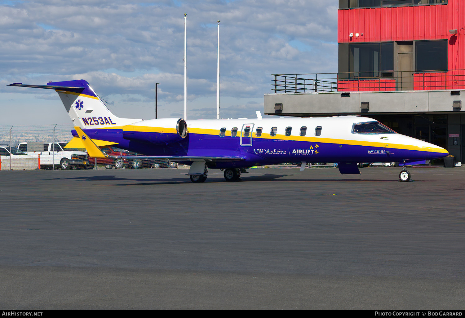 Aircraft Photo of N253AL | Learjet 45 | Airlift Northwest - UW Medicine | AirHistory.net #465965