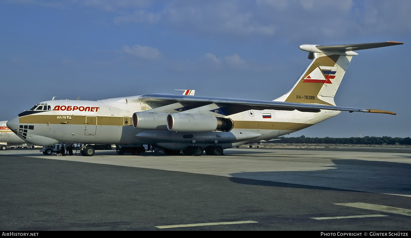 Aircraft Photo of RA-76389 | Ilyushin Il-76TD | Dobrolet | AirHistory.net #465971