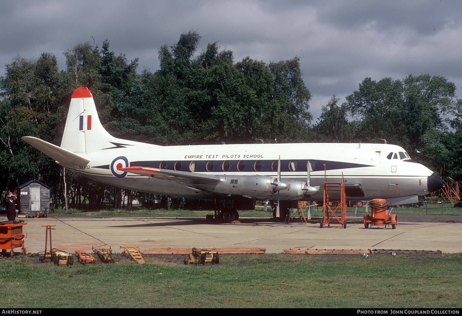 Aircraft Photo of XR802 | Vickers 745D Viscount | UK - Air Force | AirHistory.net #465979