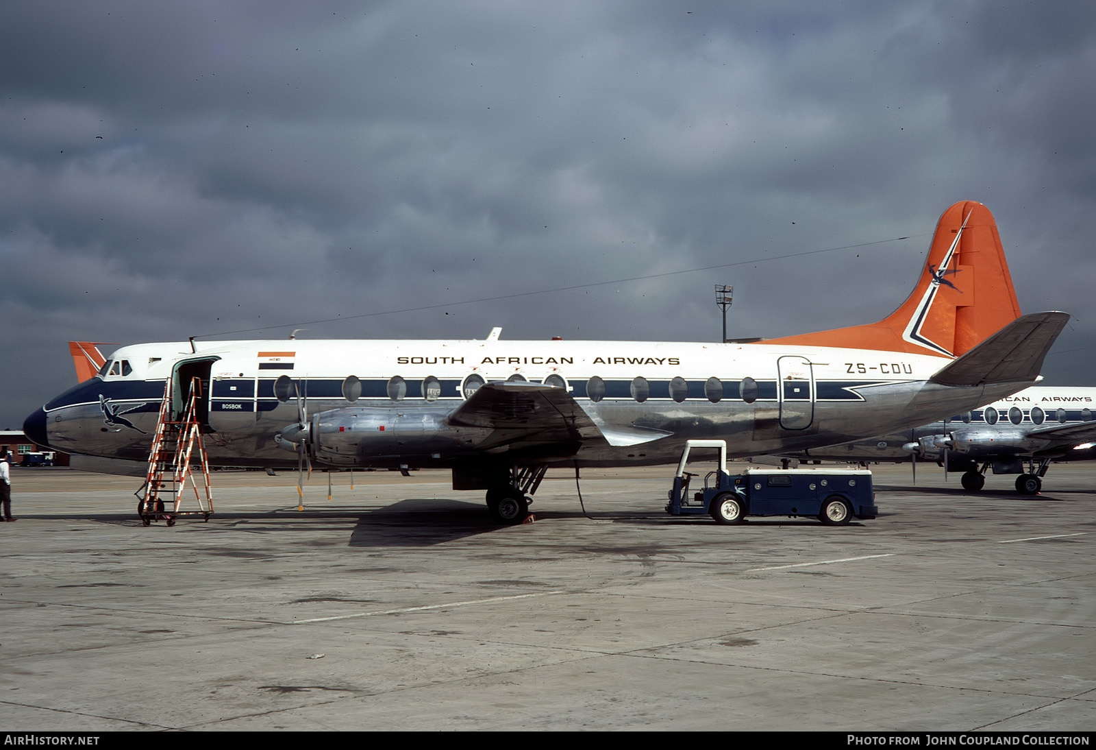 Aircraft Photo of ZS-CDU | Vickers 813 Viscount | South African Airways - Suid-Afrikaanse Lugdiens | AirHistory.net #465984