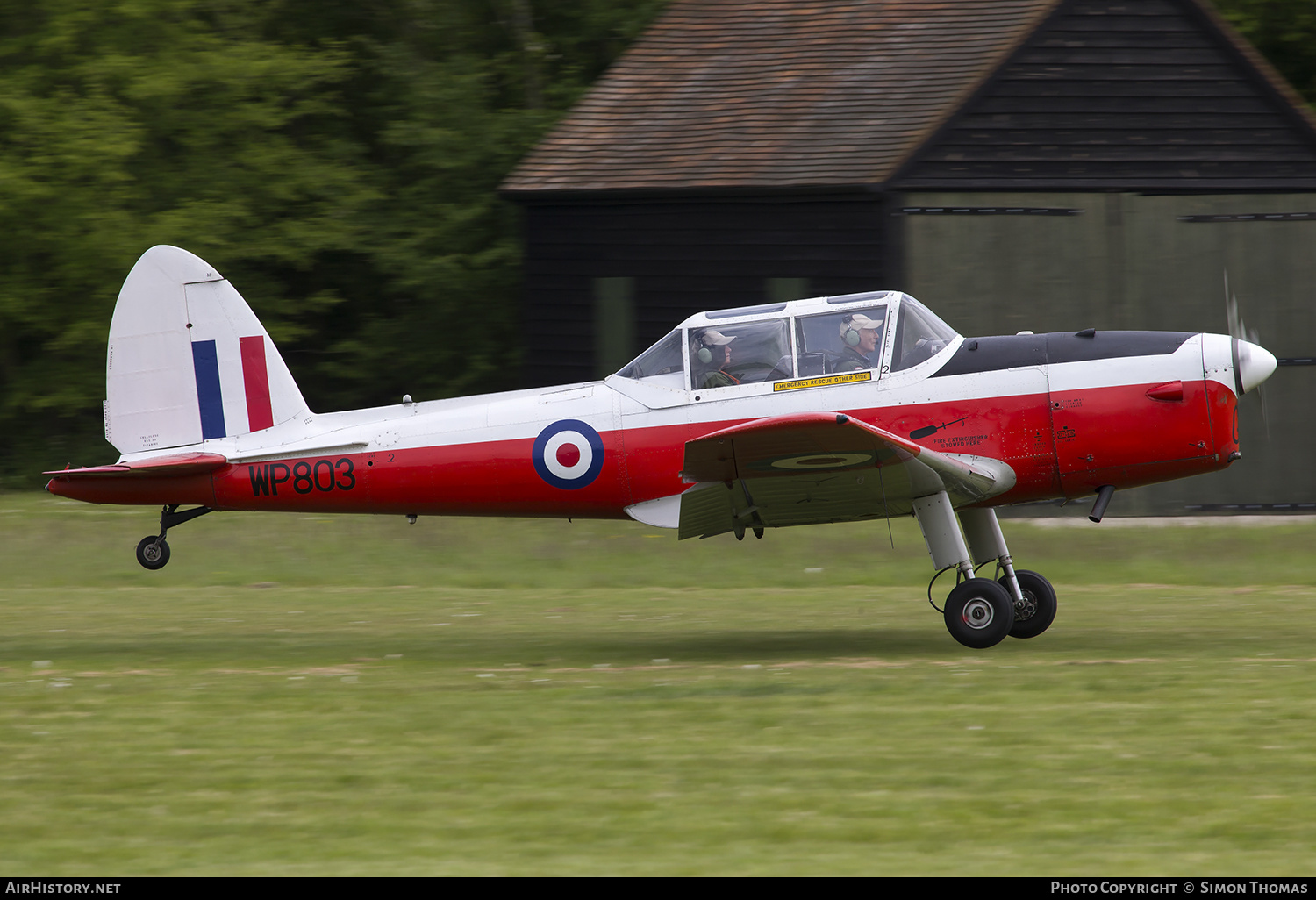 Aircraft Photo of G-HAPY / WP803 | De Havilland DHC-1 Chipmunk 22 | UK - Air Force | AirHistory.net #465986