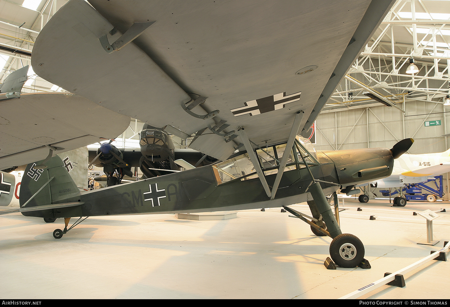 Aircraft Photo of 475081 | Fieseler Fi-156C-7 Storch | Germany - Air Force | AirHistory.net #465987