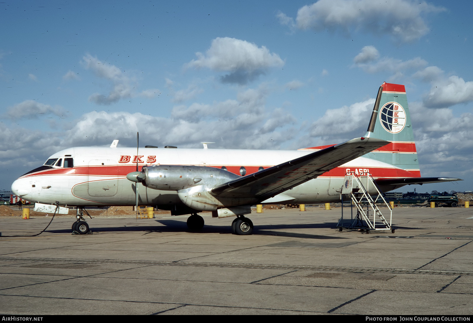 Aircraft Photo of G-ASPL | Hawker Siddeley HS-748 Srs1/108 | BKS Air Transport | AirHistory.net #465991