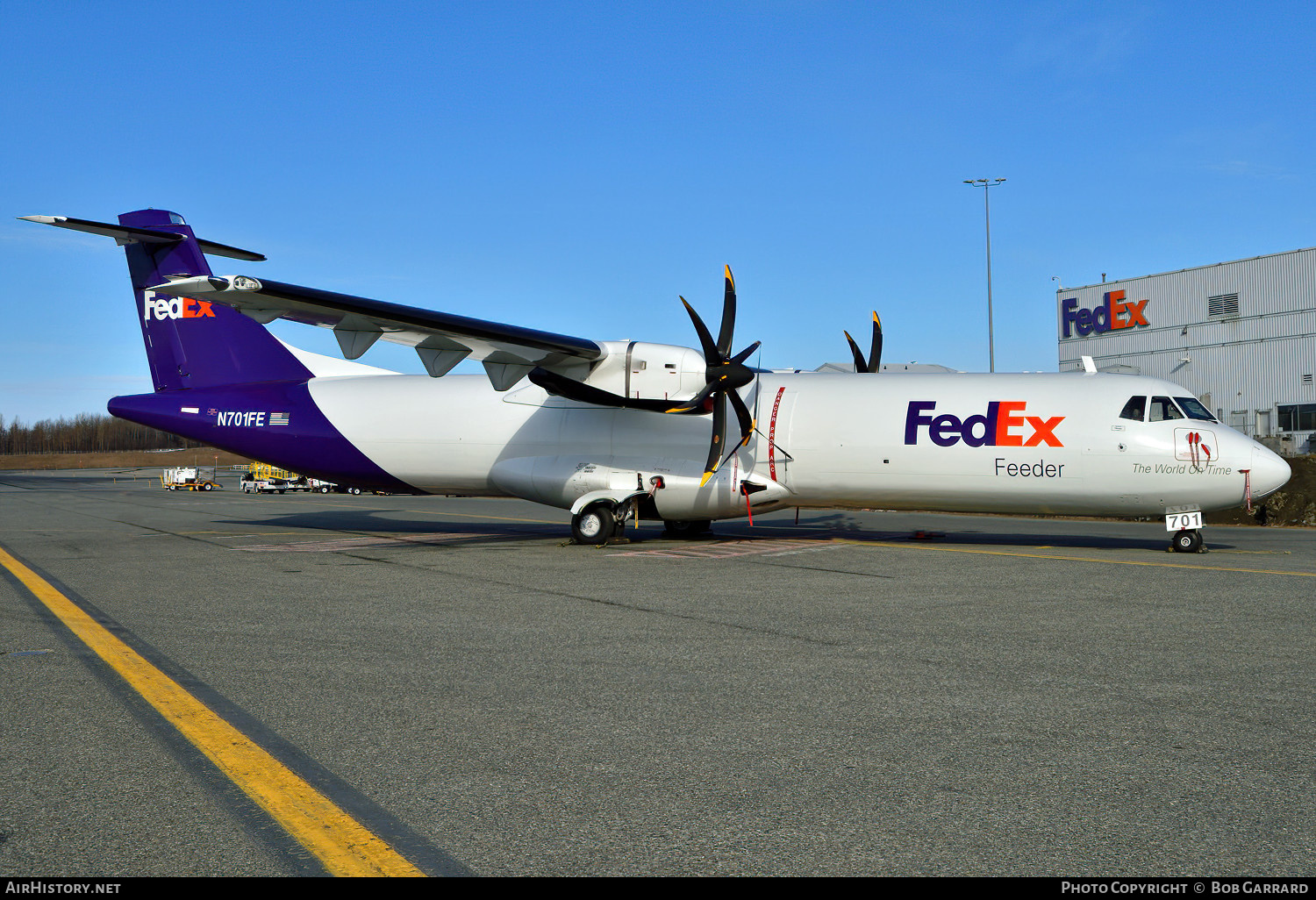 Aircraft Photo of N701FE | ATR ATR-72-600F (ATR-72-212A) | FedEx Feeder | AirHistory.net #465995
