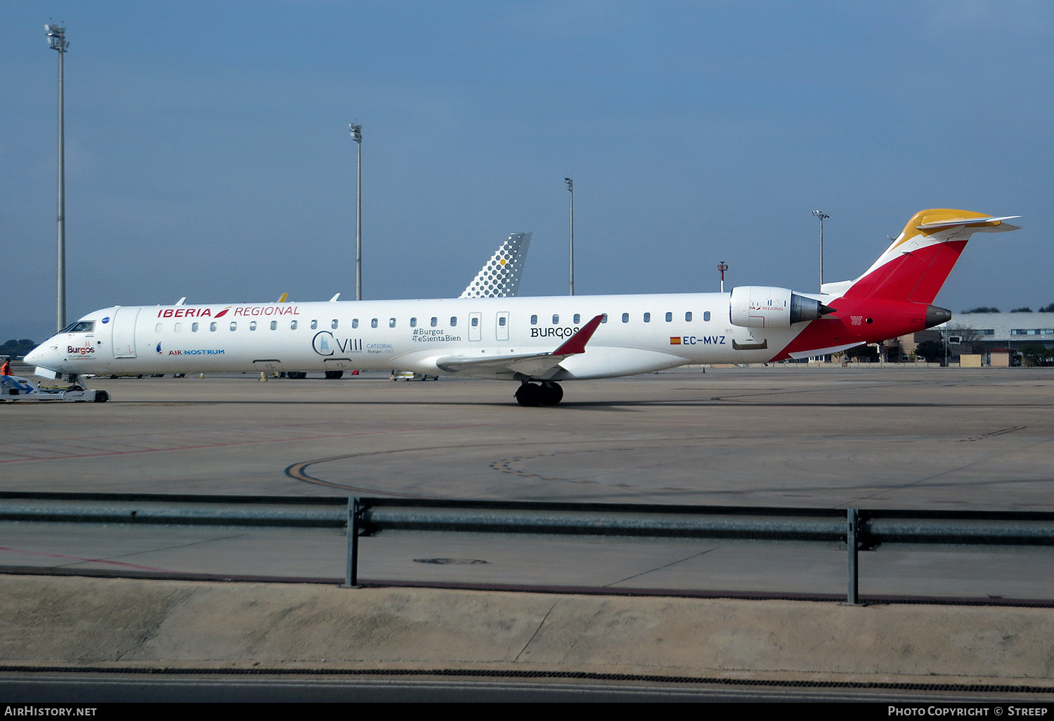 Aircraft Photo of EC-MVZ | Bombardier CRJ-1000 (CL-600-2E25) | Iberia Regional | AirHistory.net #466016