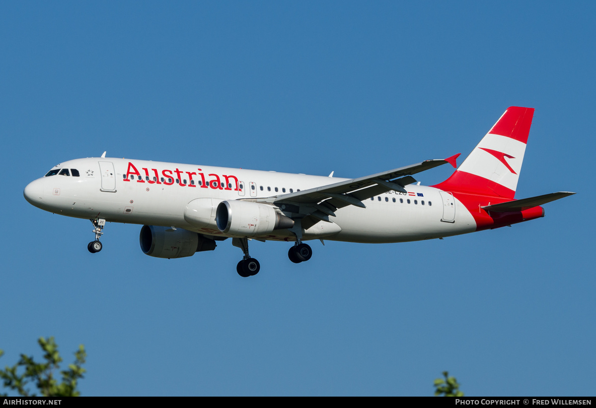 Aircraft Photo of OE-LZC | Airbus A320-214 | Austrian Airlines | AirHistory.net #466019