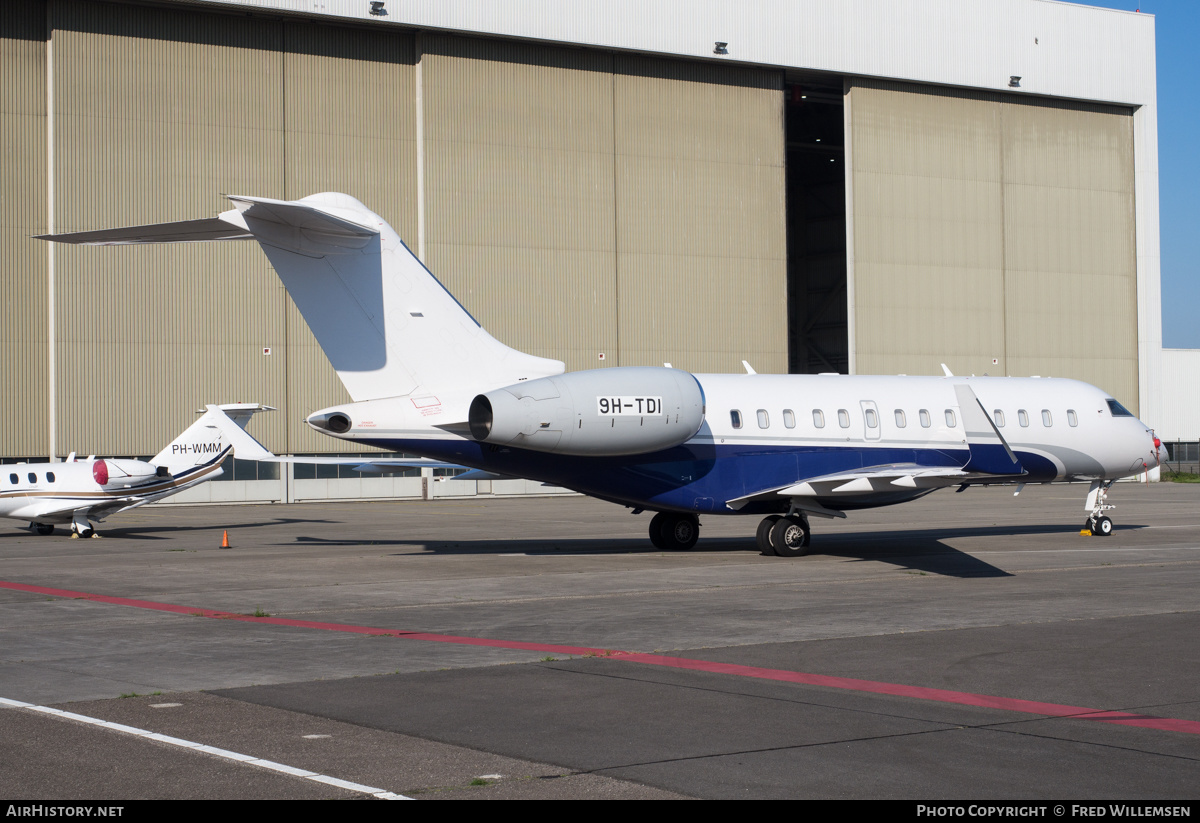 Aircraft Photo of 9H-TDI | Bombardier Global 5000 (BD-700-1A11) | AirHistory.net #466023