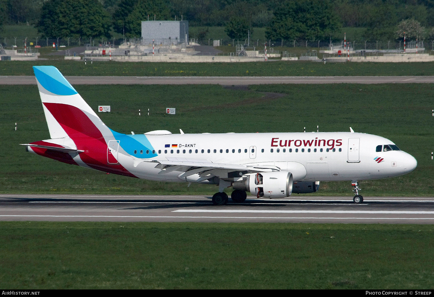 Aircraft Photo of D-AKNT | Airbus A319-112 | Eurowings | AirHistory.net #466030