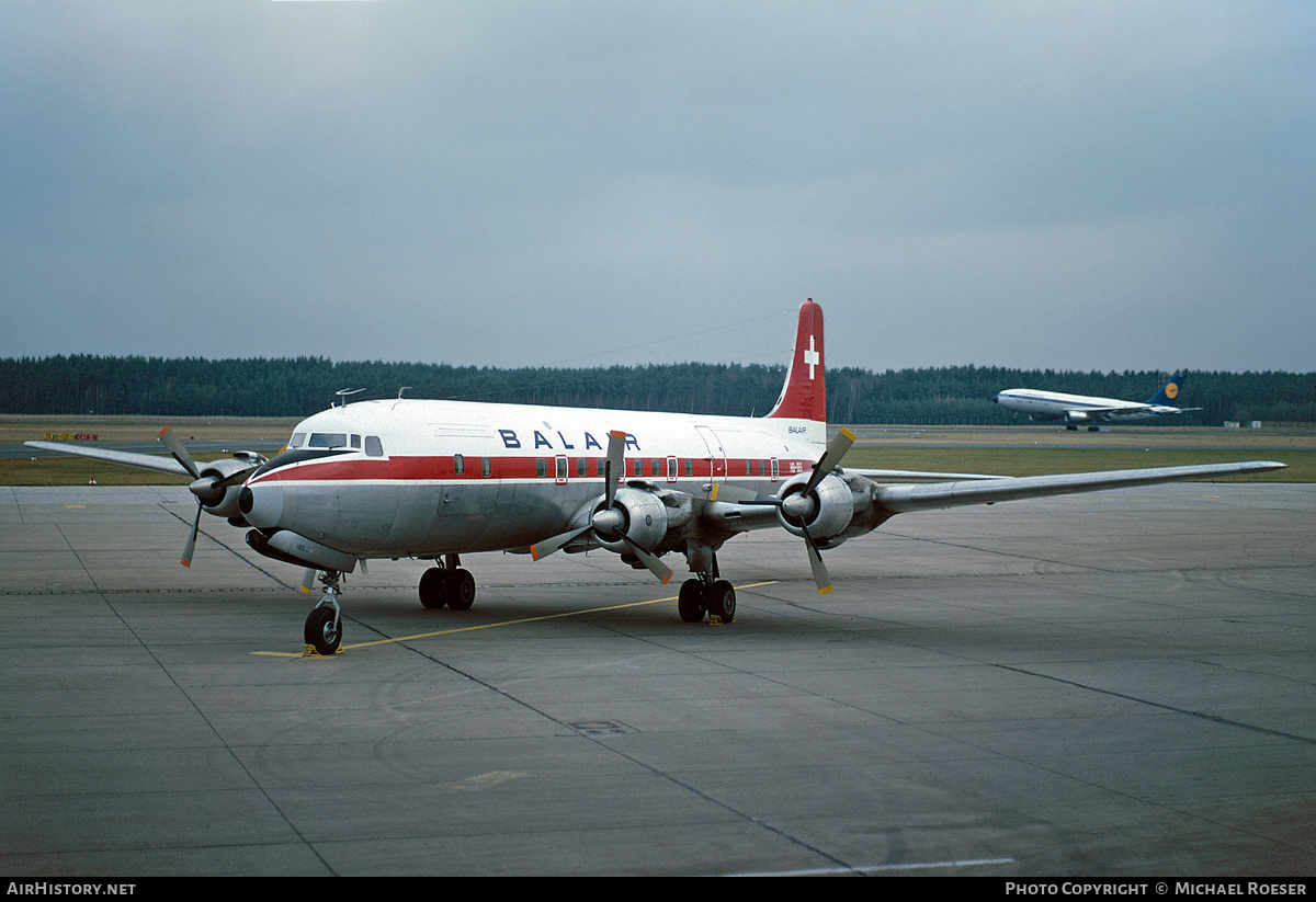 Aircraft Photo of HB-IBS | Douglas DC-6A(C) | Balair | AirHistory.net #466051