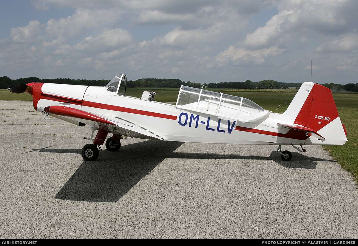 Aircraft Photo of OM-LLV | Zlin Z-226MS Trener | AirHistory.net #466058