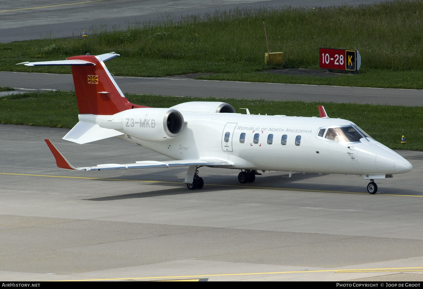 Aircraft Photo of Z3-MKD | Learjet 60 | Republic of North Macedonia | AirHistory.net #466072