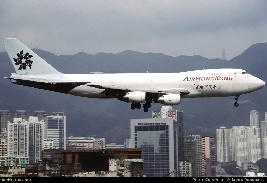 Aircraft Photo of B-HMD | Boeing 747-2L5B(SF) | Air Hong Kong | AirHistory.net #466089