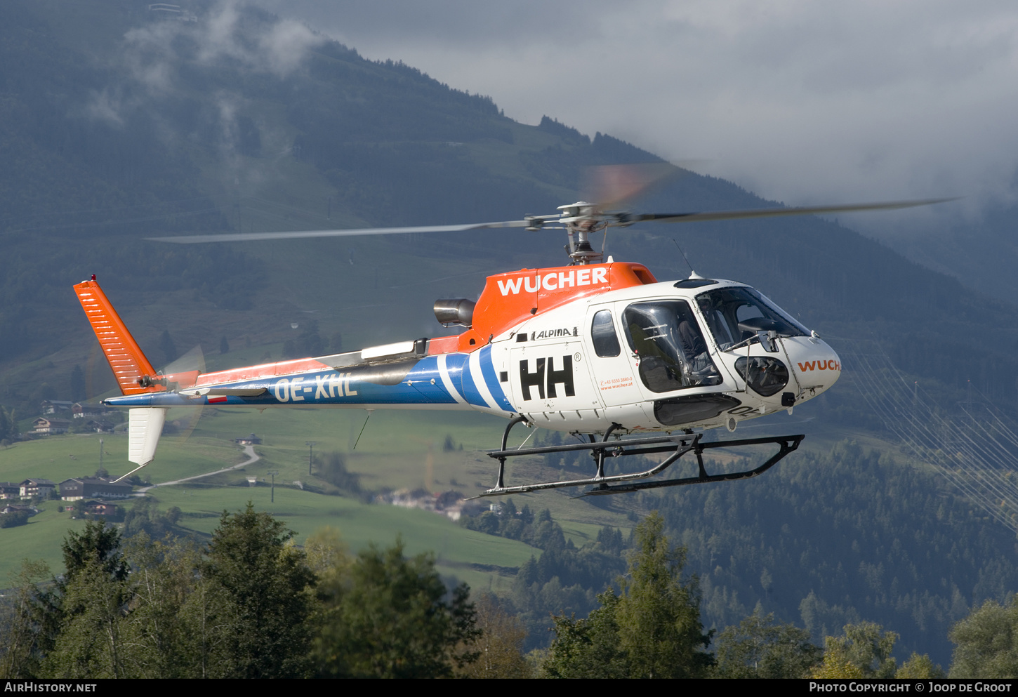 Aircraft Photo of OE-XHL | Aerospatiale AS-350B-3 Ecureuil | Wucher Helicopter | AirHistory.net #466090