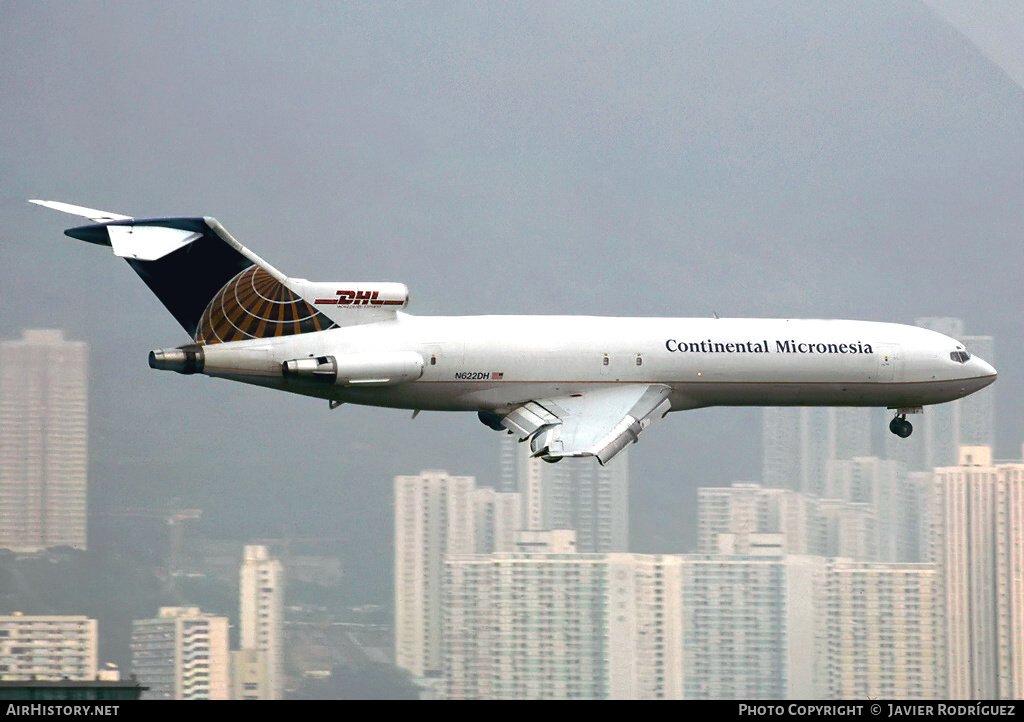 Aircraft Photo of N622DH | Boeing 727-264/Adv(F) | Continental Micronesia | AirHistory.net #466093