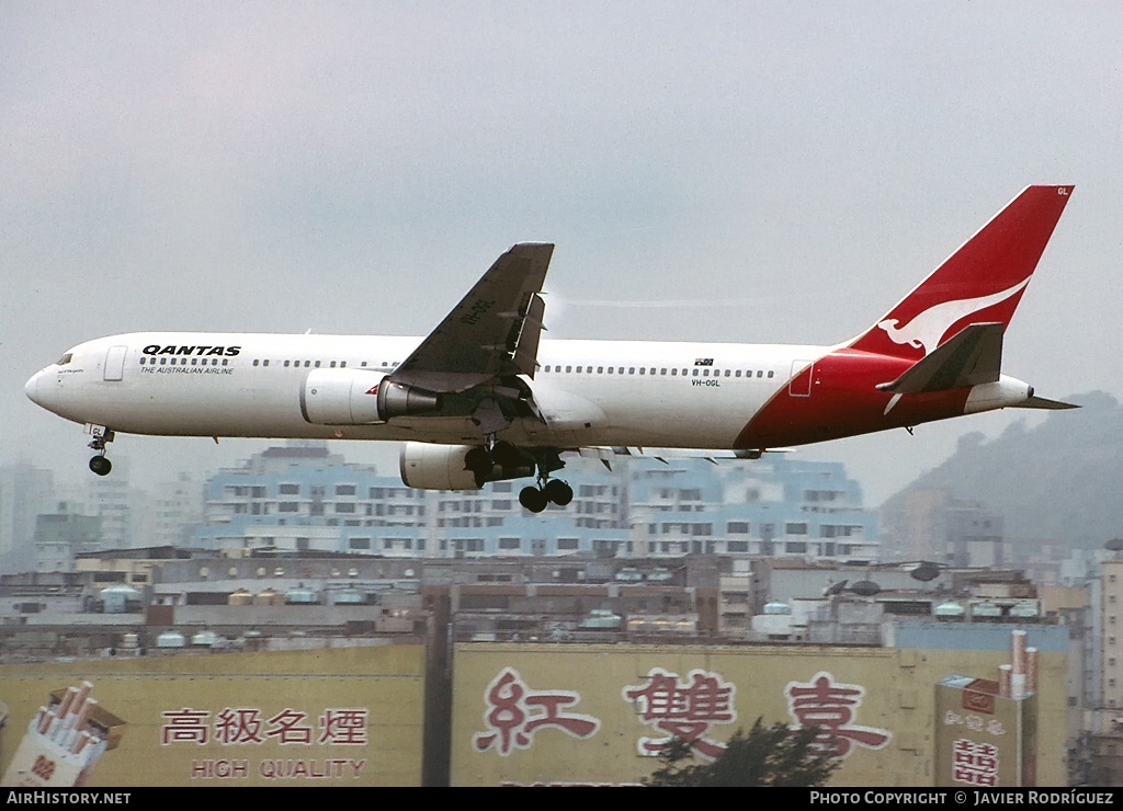 Aircraft Photo of VH-OGL | Boeing 767-338/ER | Qantas | AirHistory.net #466100
