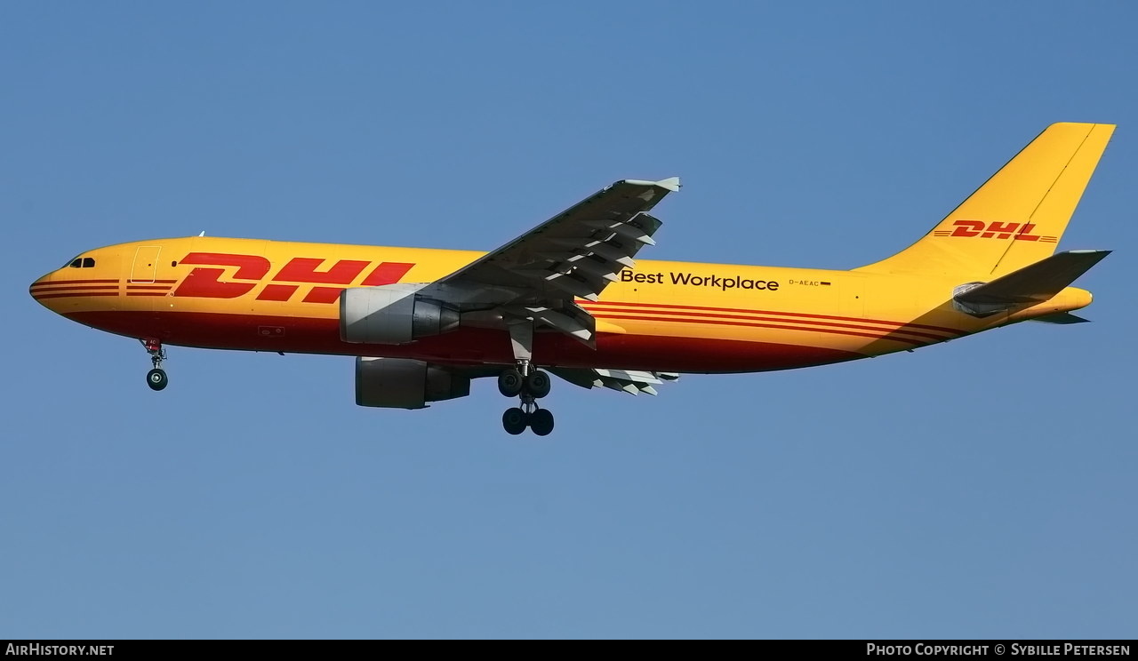 Aircraft Photo of D-AEAC | Airbus A300B4-622R(F) | DHL International | AirHistory.net #466101