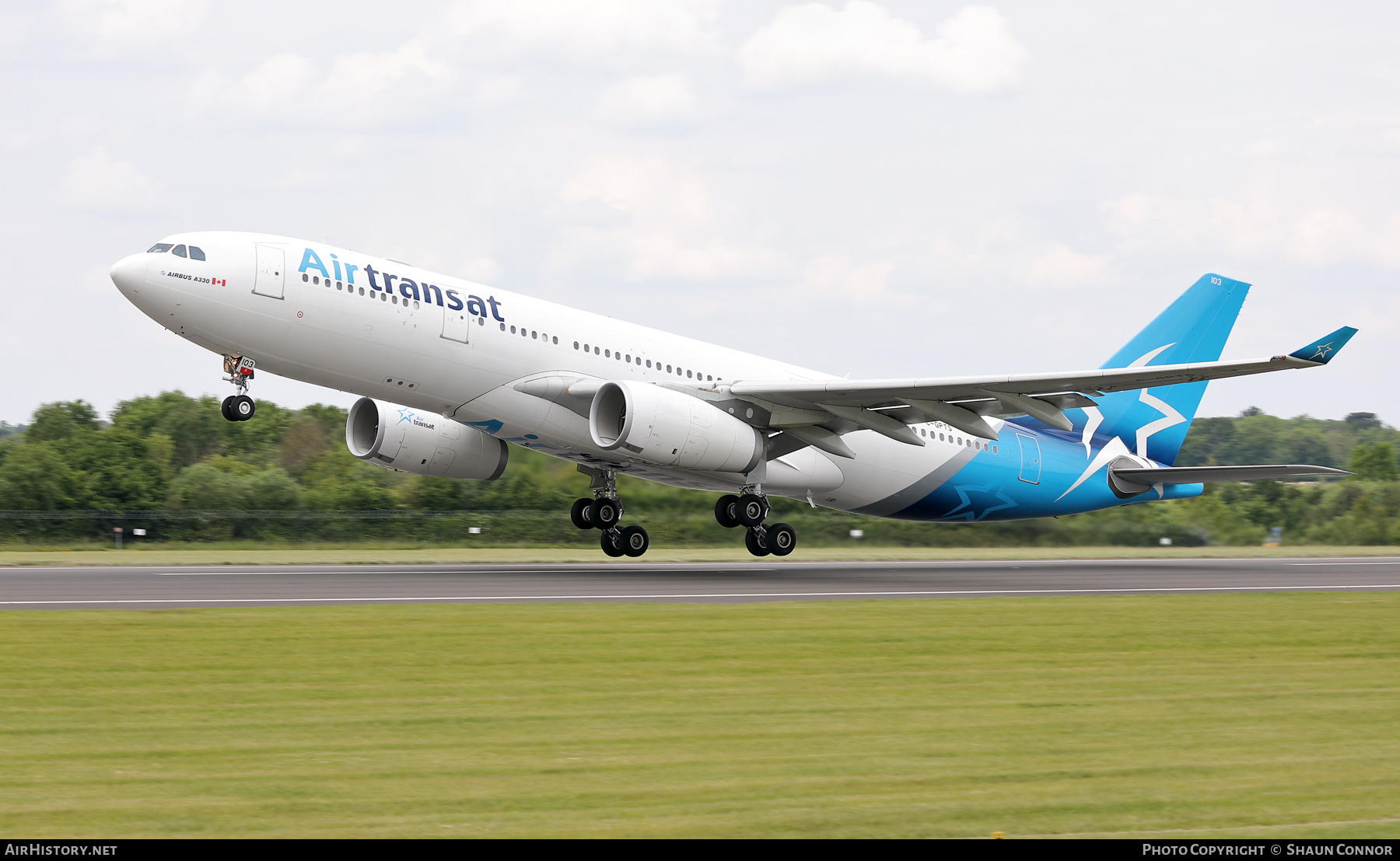 Aircraft Photo of C-GPTS | Airbus A330-243 | Air Transat | AirHistory.net #466112