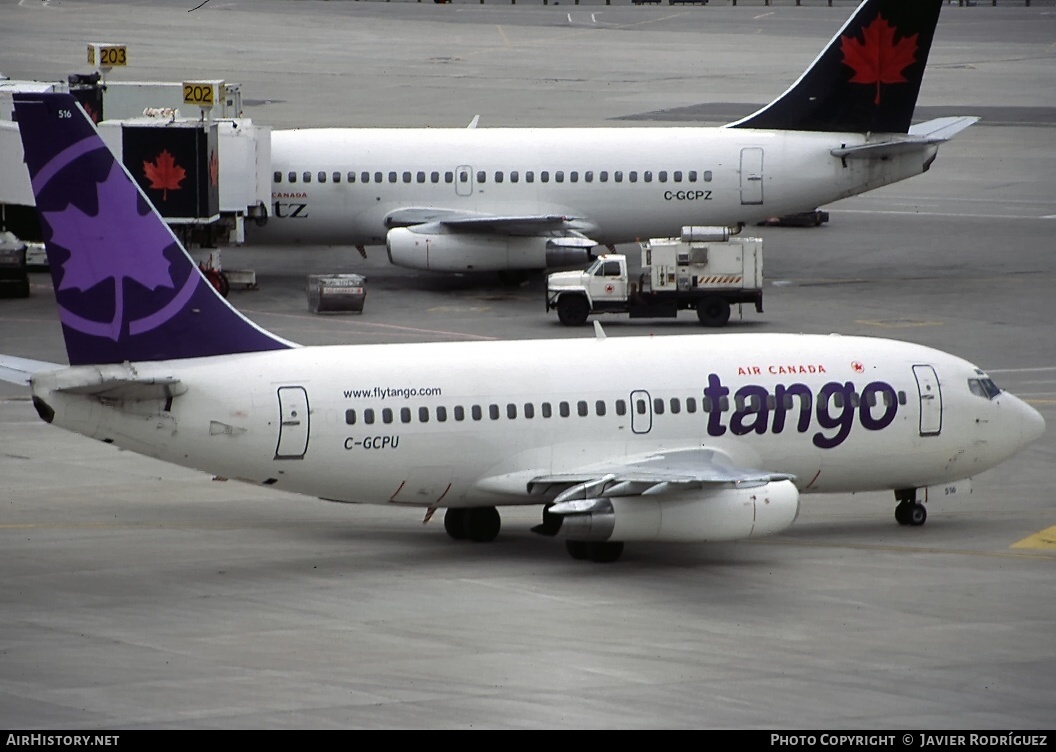 Aircraft Photo of C-GCPU | Boeing 737-217/Adv | Air Canada Tango | AirHistory.net #466116