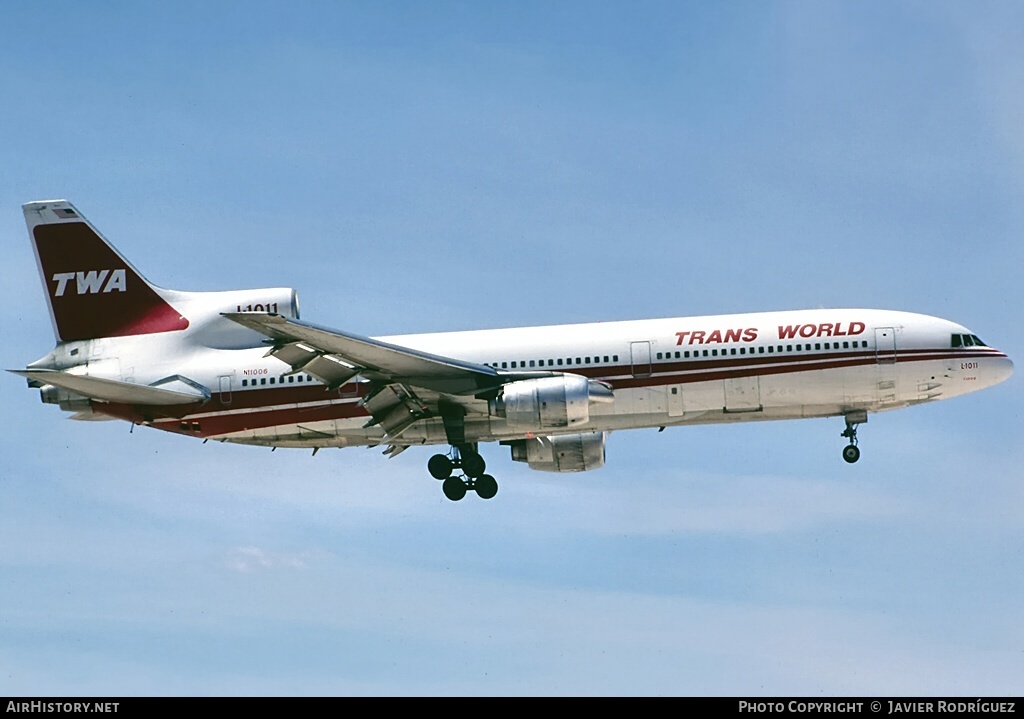 Aircraft Photo of N11006 | Lockheed L-1011-385-1 TriStar 1 | Trans World Airlines - TWA | AirHistory.net #466120