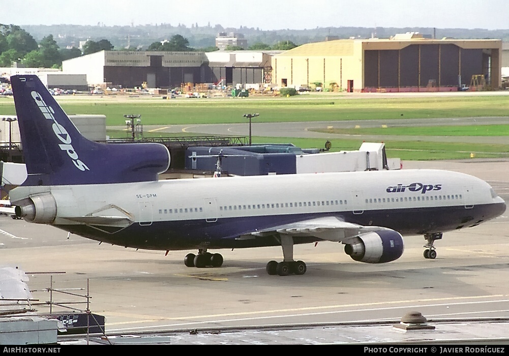 Aircraft Photo of SE-DPM | Lockheed L-1011-385-1 TriStar 50 | Air Ops | AirHistory.net #466134