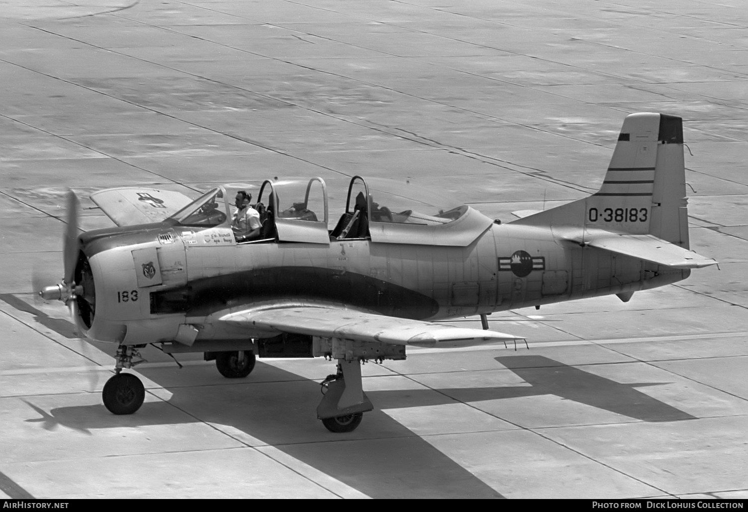 Aircraft Photo of 54-138183 / 0-38183 | North American T-28D-10 Trojan | Cambodia - Air Force | AirHistory.net #466143