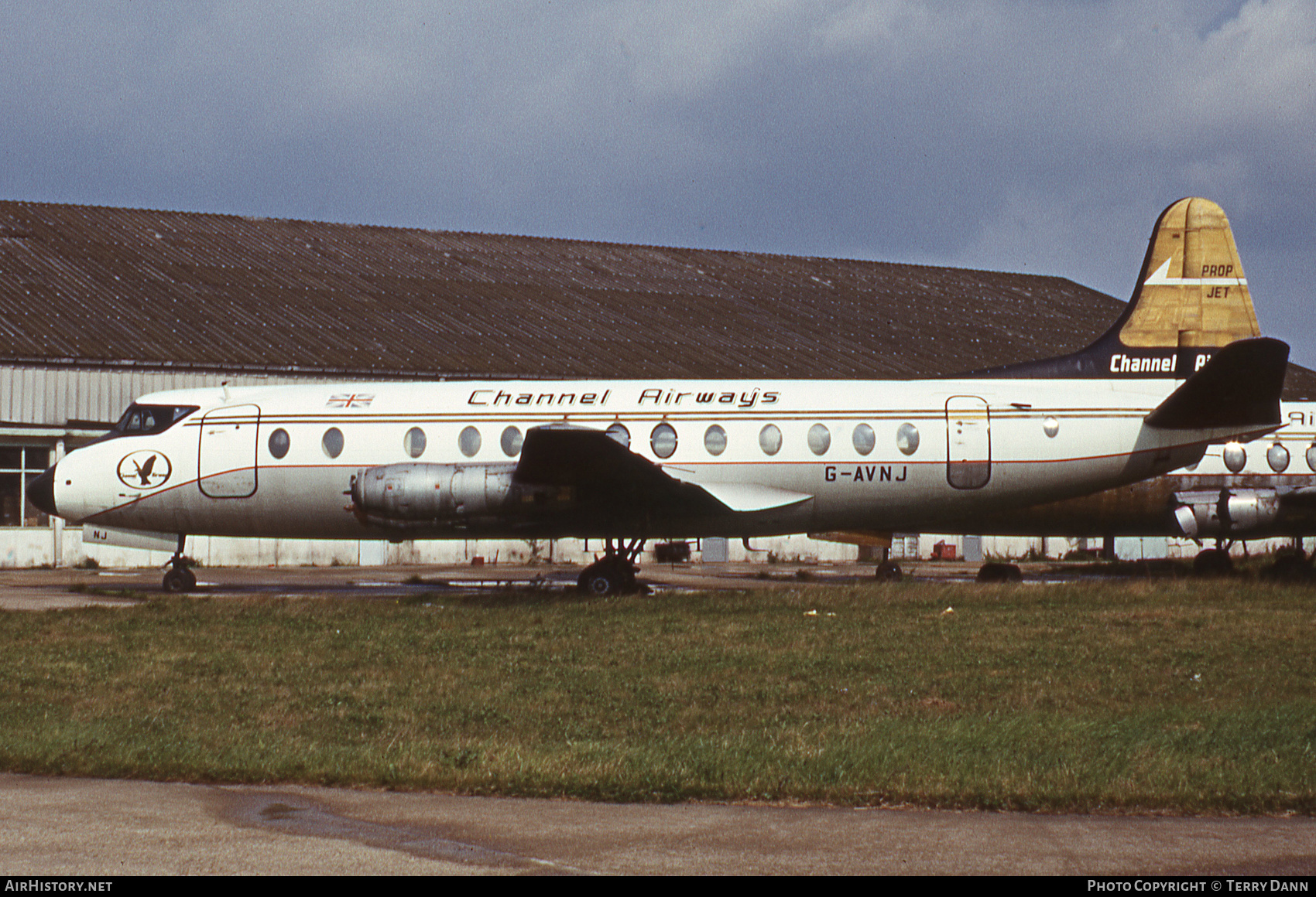 Aircraft Photo of G-AVNJ | Vickers 812 Viscount | Channel Airways | AirHistory.net #466145