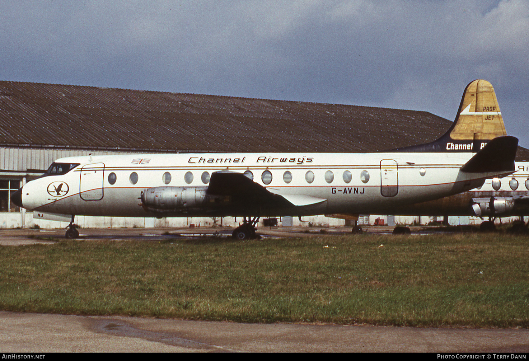 Aircraft Photo of G-AVNJ | Vickers 812 Viscount | Channel Airways | AirHistory.net #466145