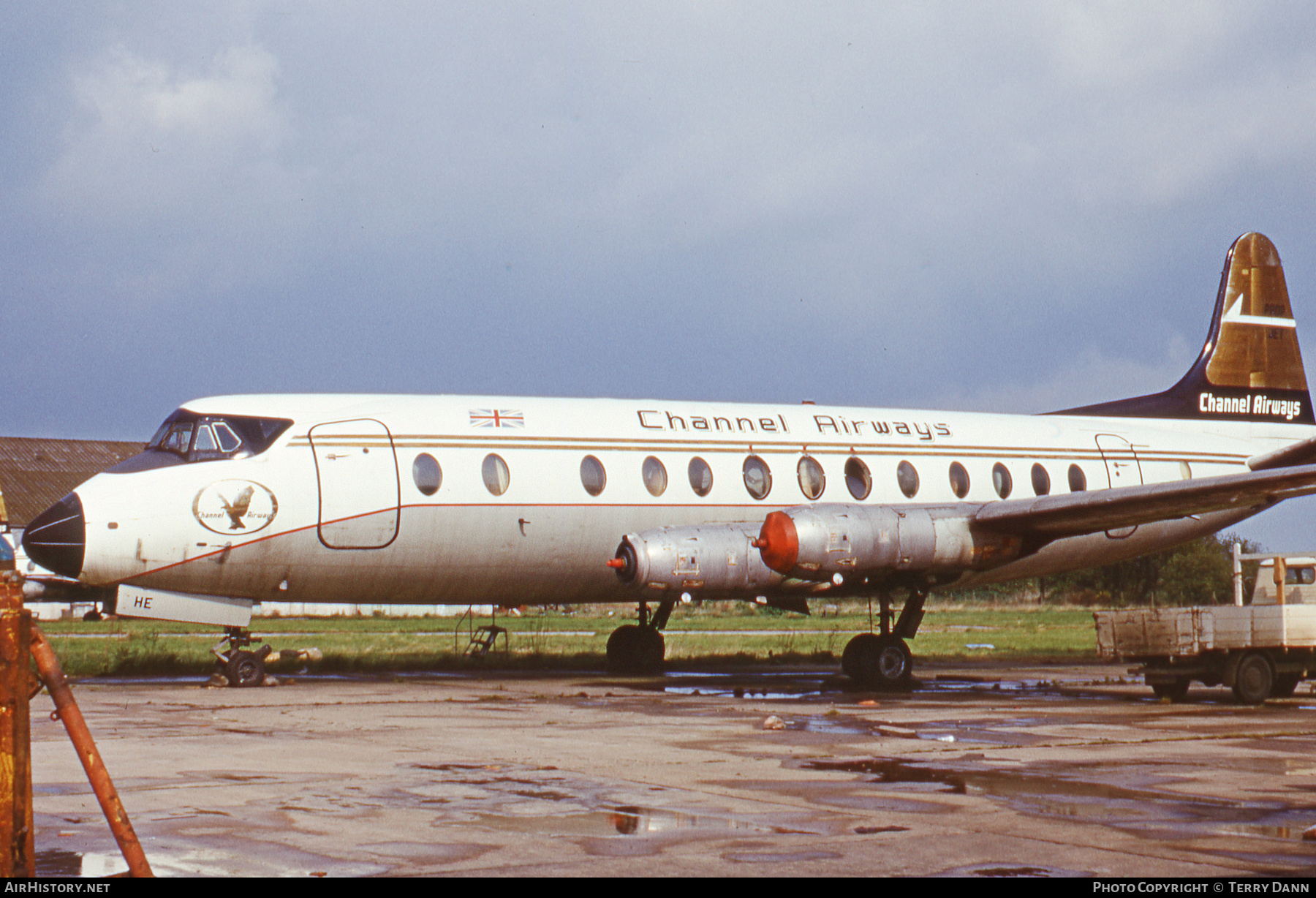 Aircraft Photo of G-AVHE | Vickers 812 Viscount | Channel Airways | AirHistory.net #466147