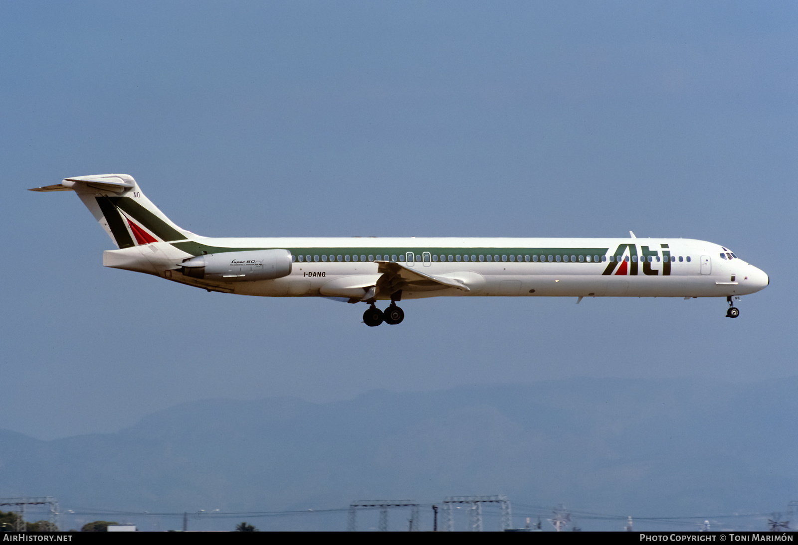 Aircraft Photo of I-DANQ | McDonnell Douglas MD-82 (DC-9-82) | ATI - Aero Trasporti Italiani | AirHistory.net #466166