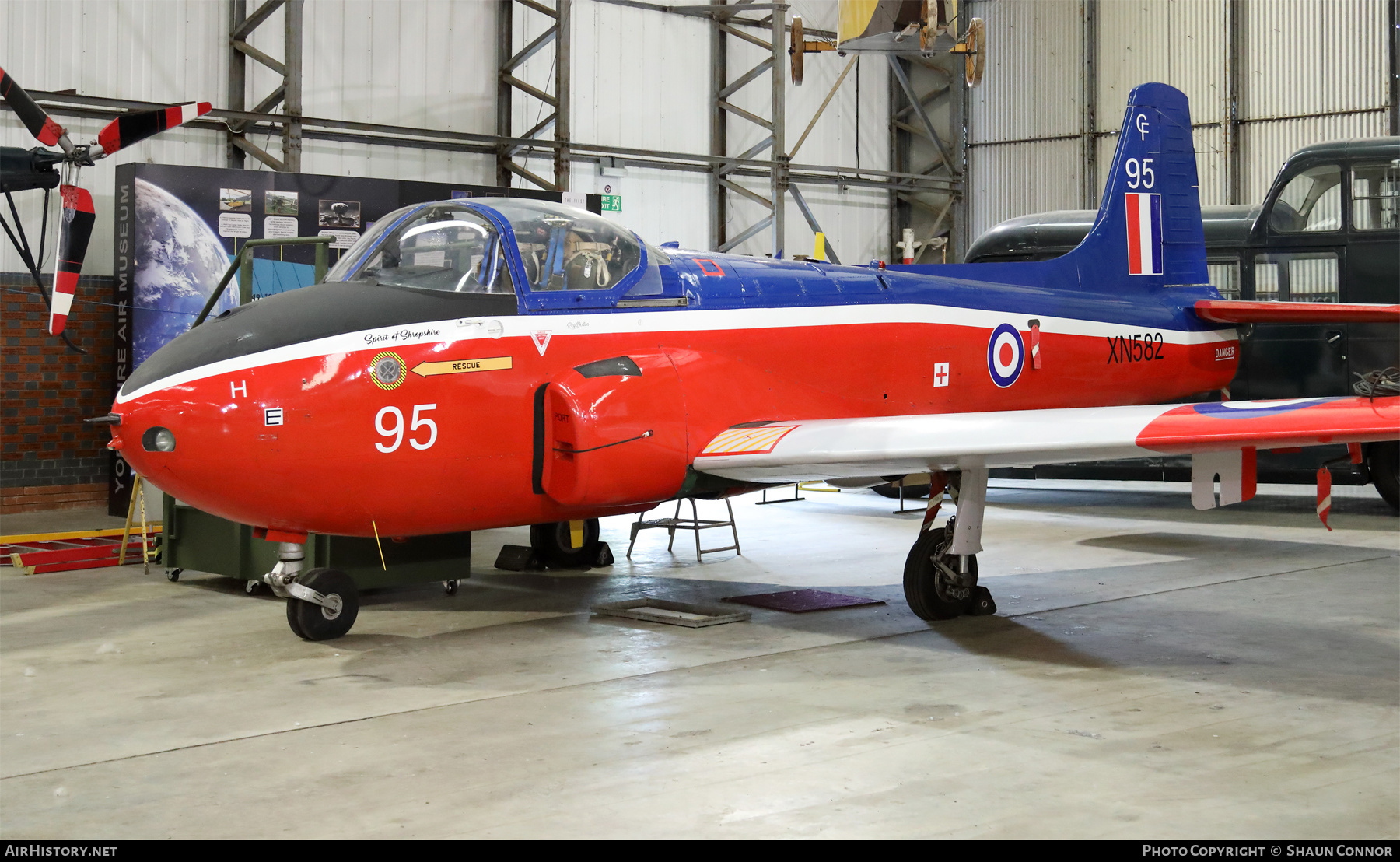 Aircraft Photo of XN582 | BAC 84 Jet Provost T3A | UK - Air Force | AirHistory.net #466168