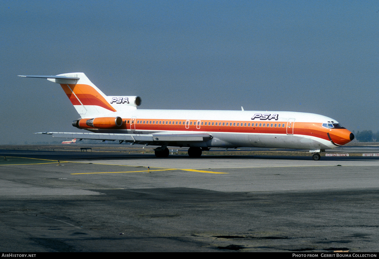 Aircraft Photo of N558PS | Boeing 727-214/Adv | PSA - Pacific Southwest Airlines | AirHistory.net #466173
