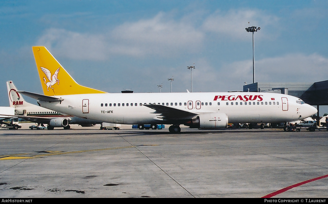 Aircraft Photo of TC-AFK | Boeing 737-4Y0 | Pegasus Airlines | AirHistory.net #466189