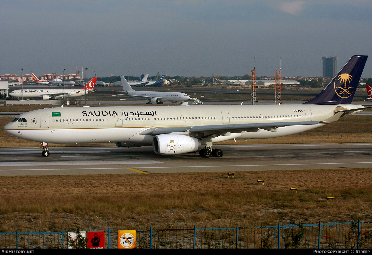 Aircraft Photo of HZ-AQ19 | Airbus A330-343E | Saudia - Saudi Arabian Airlines | AirHistory.net #466202