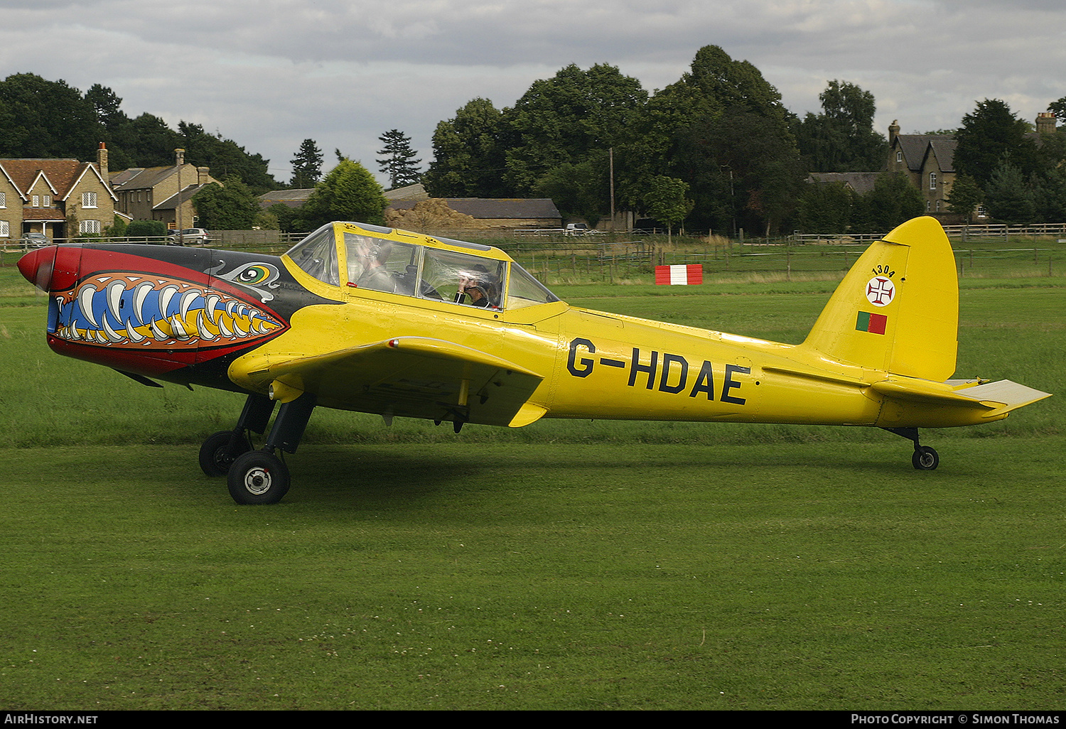 Aircraft Photo of G-HDAE | De Havilland DHC-1 Chipmunk T20 | Portugal - Air Force | AirHistory.net #466209