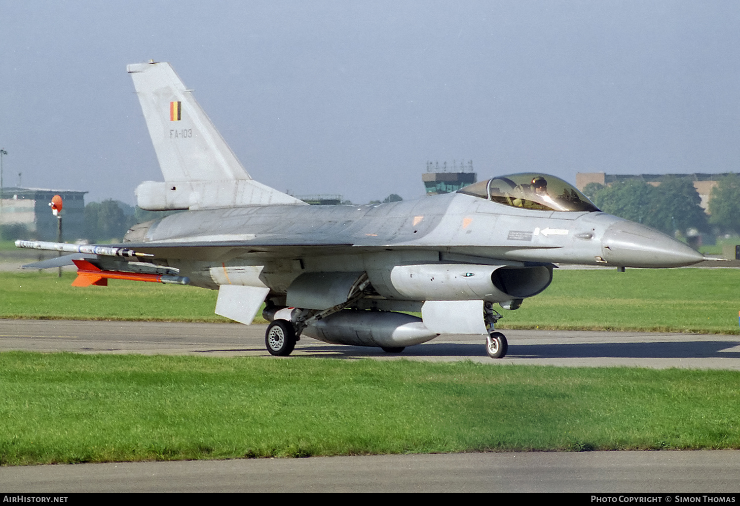 Aircraft Photo of FA-103 | General Dynamics F-16A Fighting Falcon | Belgium - Air Force | AirHistory.net #466212