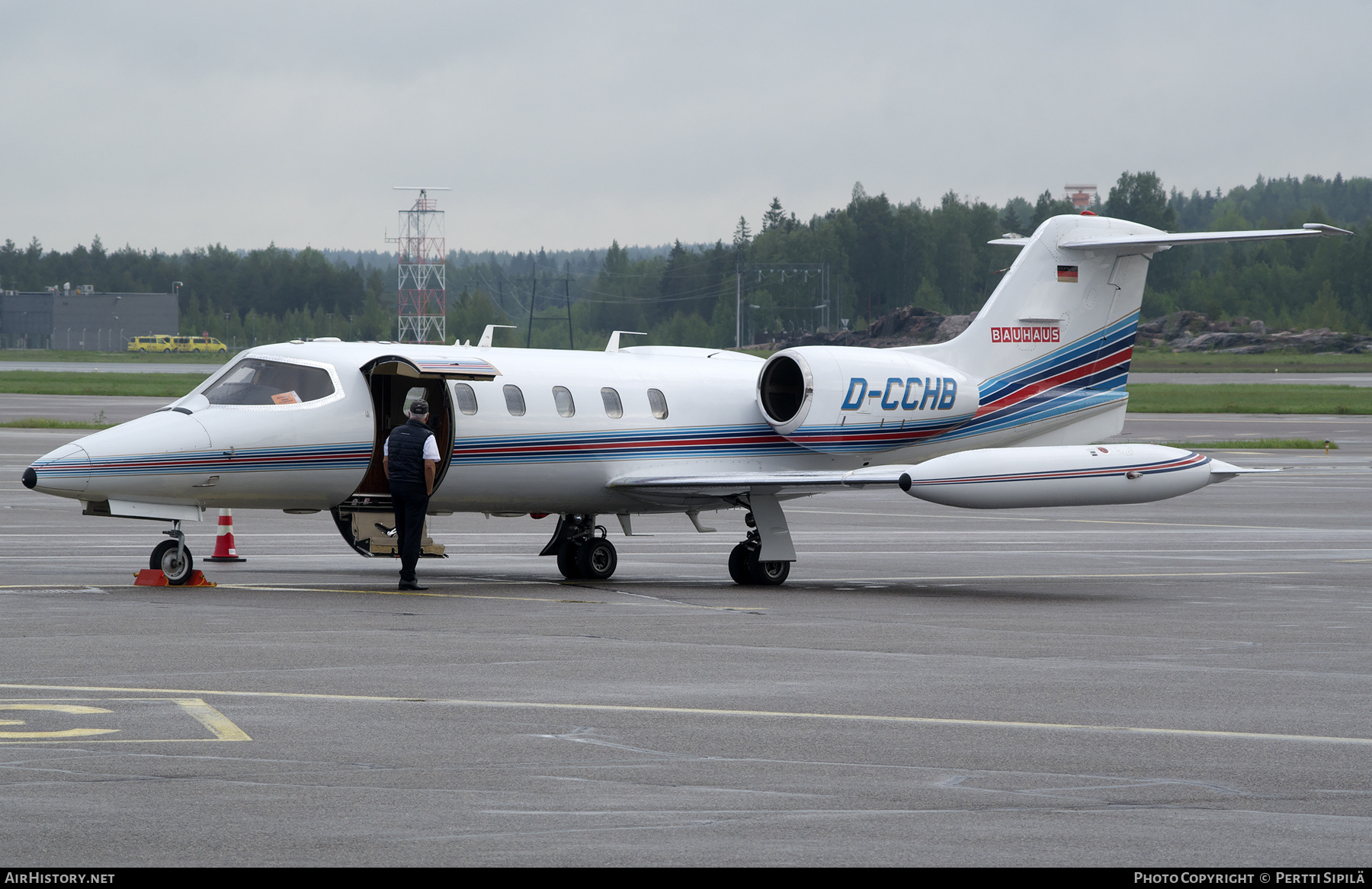 Aircraft Photo of D-CCHB | Gates Learjet 35A | Bauhaus | AirHistory.net #466221
