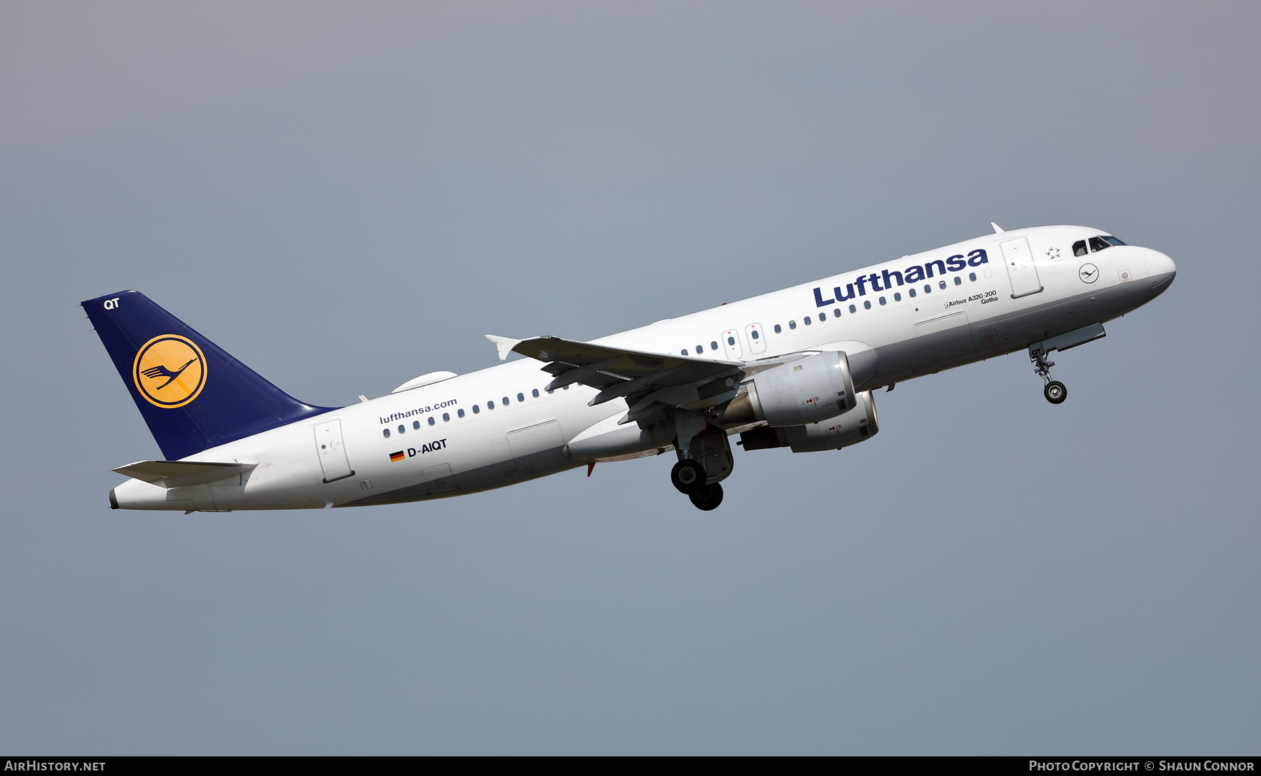 Aircraft Photo of D-AIQT | Airbus A320-211 | Lufthansa | AirHistory.net #466224