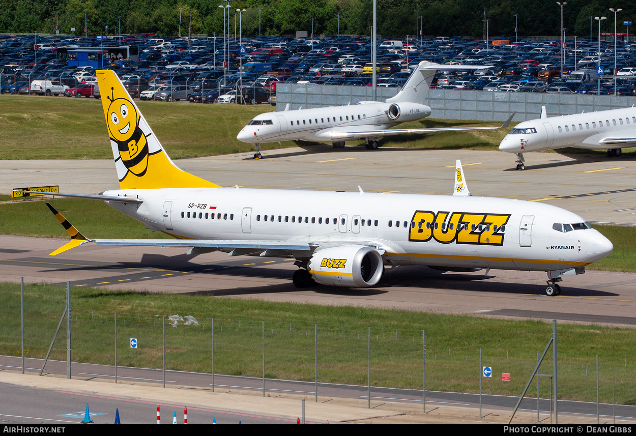 Aircraft Photo of SP-RZB | Boeing 737-8200 Max 200 | Buzz | AirHistory.net #466236