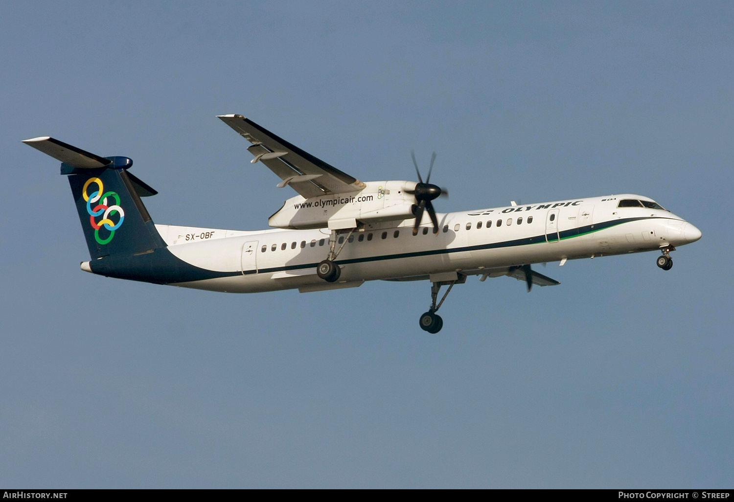 Aircraft Photo of SX-OBF | Bombardier DHC-8-402 Dash 8 | Olympic | AirHistory.net #466246