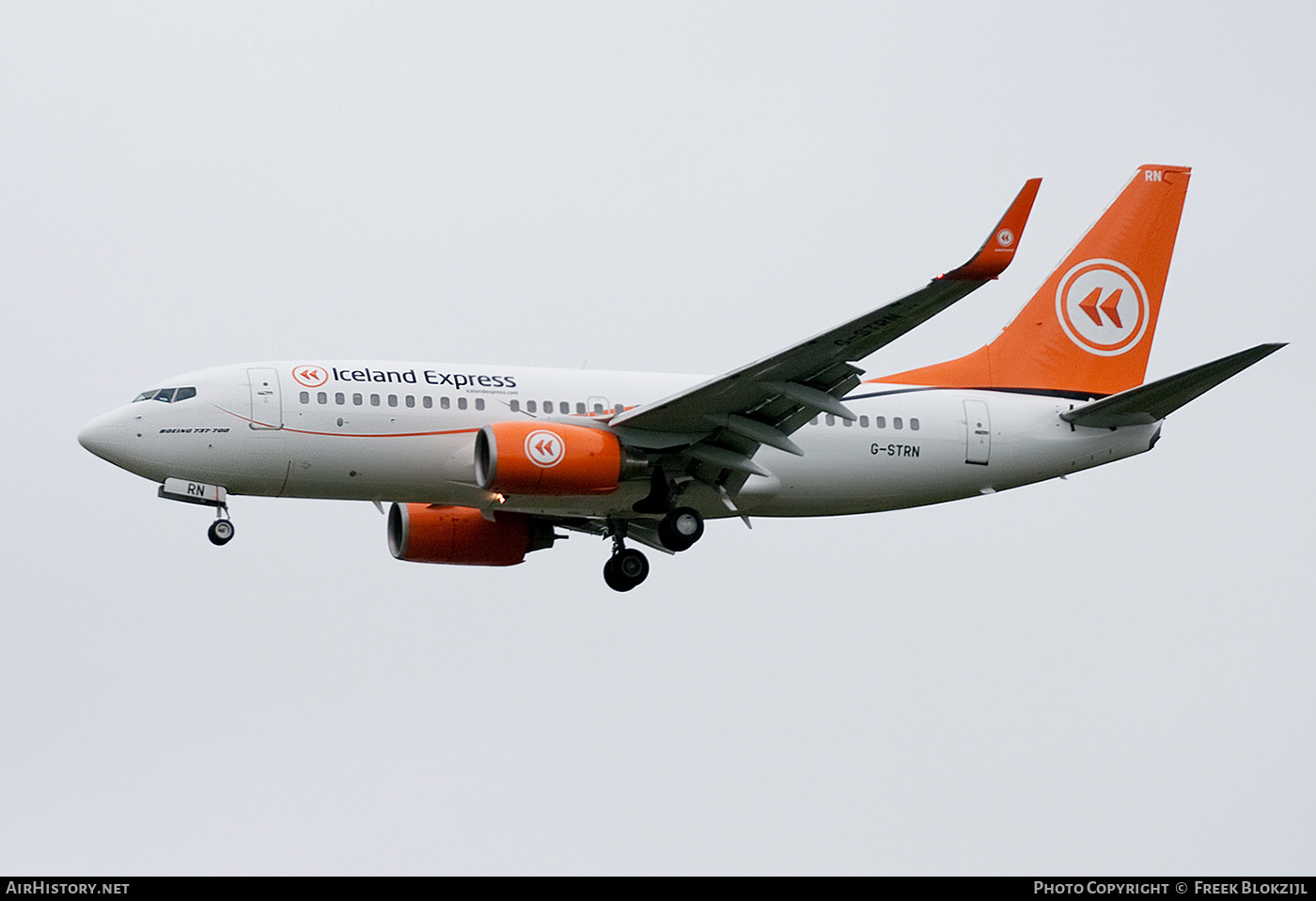 Aircraft Photo of G-STRN | Boeing 737-7L9 | Iceland Express | AirHistory.net #466251