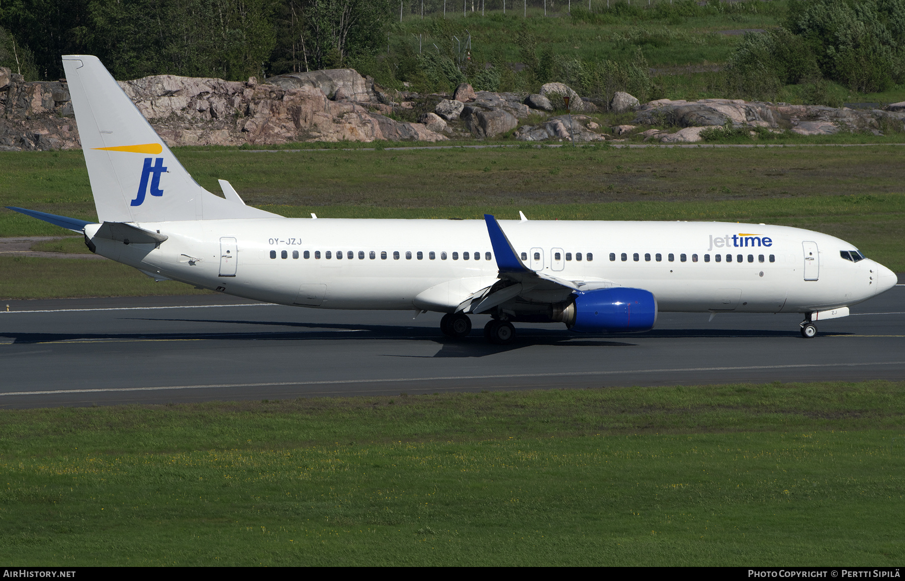 Aircraft Photo of OY-JZJ | Boeing 737-82R | Jettime | AirHistory.net #466270