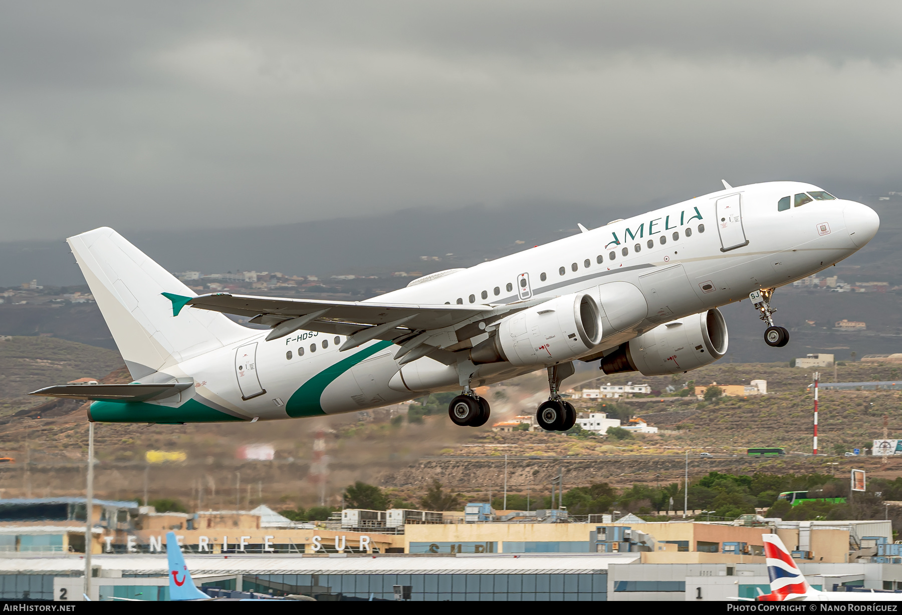 Aircraft Photo of F-HDSJ | Airbus A319-112 | Amelia | AirHistory.net #466274