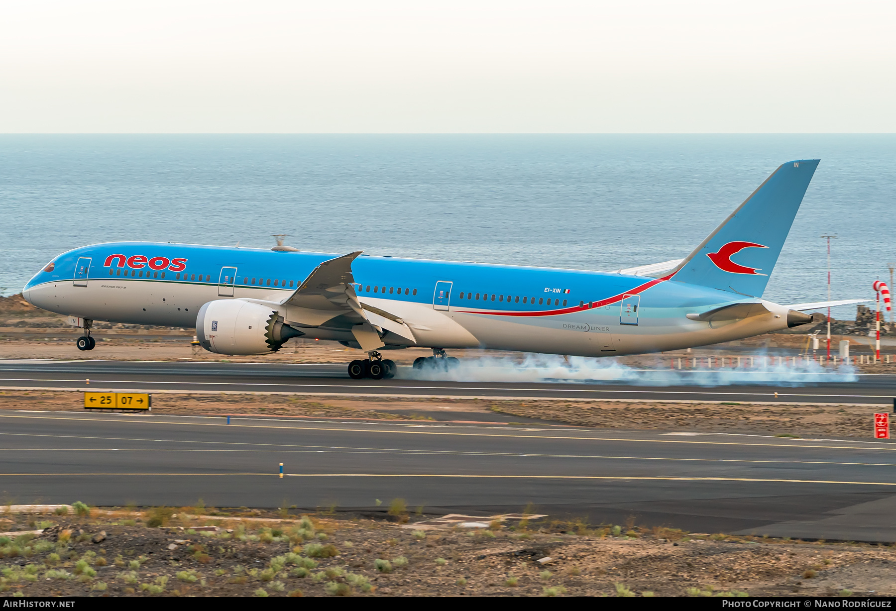 Aircraft Photo of EI-XIN | Boeing 787-9 Dreamliner | Neos | AirHistory.net #466281