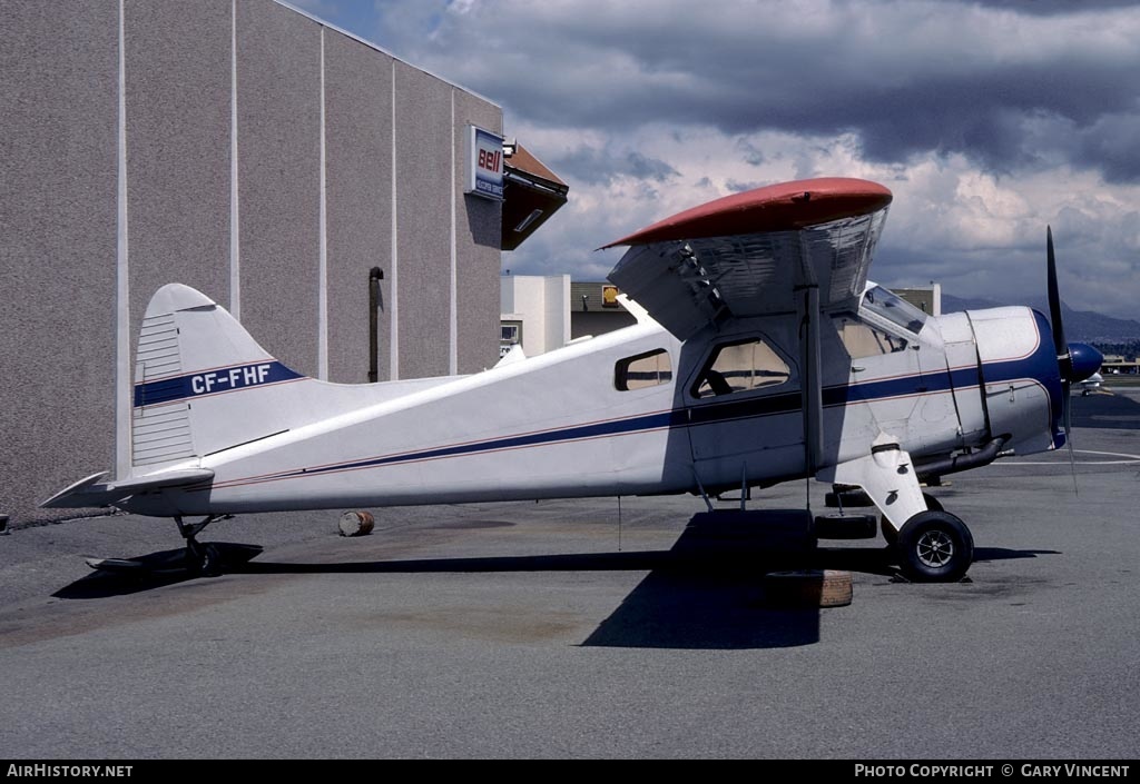 Aircraft Photo of CF-FHF | De Havilland Canada DHC-2 Beaver Mk.1 | AirHistory.net #466293