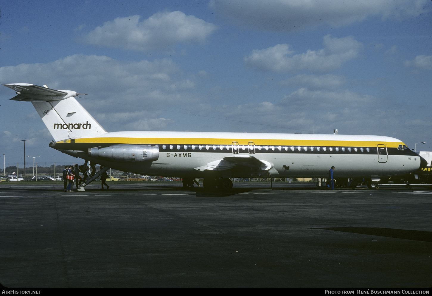 Aircraft Photo of G-AXMG | BAC 111-518FG One-Eleven | Monarch Airlines | AirHistory.net #466298