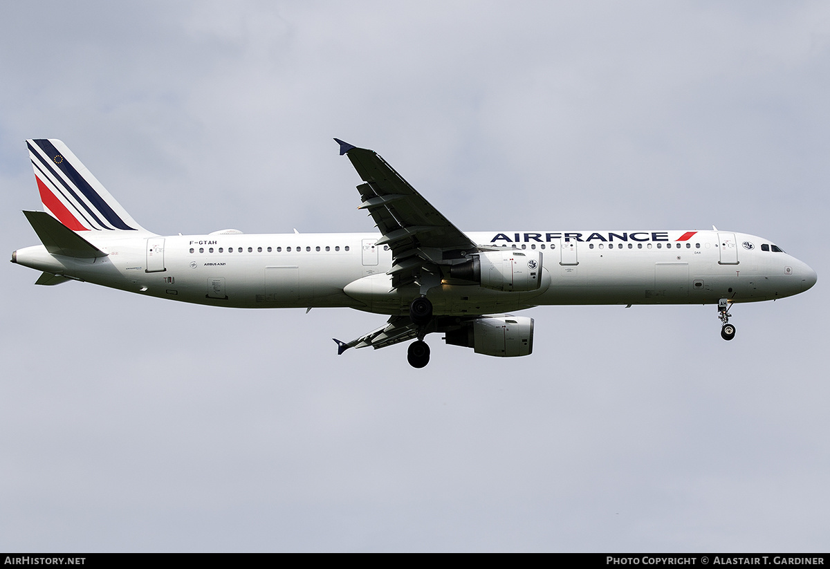 Aircraft Photo of F-GTAH | Airbus A321-212 | Air France | AirHistory.net #466303