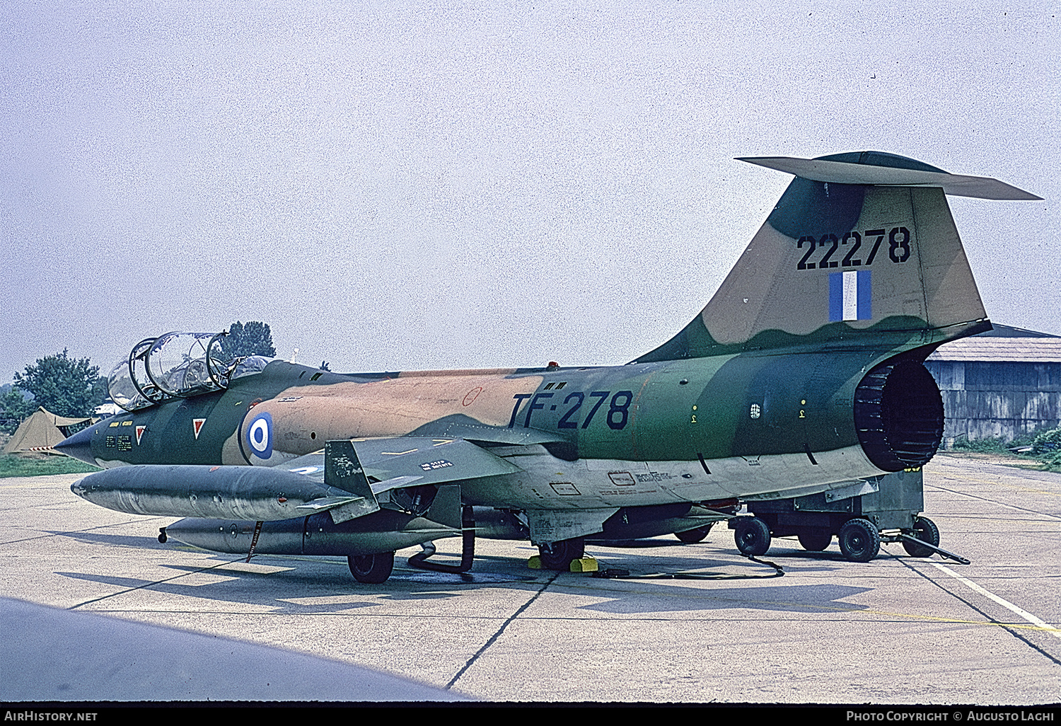 Aircraft Photo of TF-278 / 62-12278 | Lockheed TF-104G Starfighter | Greece - Air Force | AirHistory.net #466321