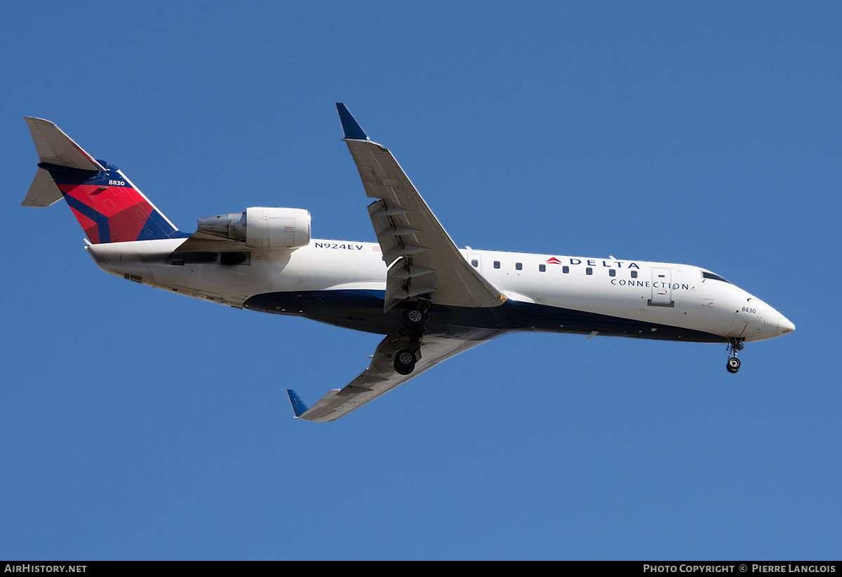 Aircraft Photo of N924EV | Bombardier CRJ-200ER (CL-600-2B19) | Delta Connection | AirHistory.net #466326