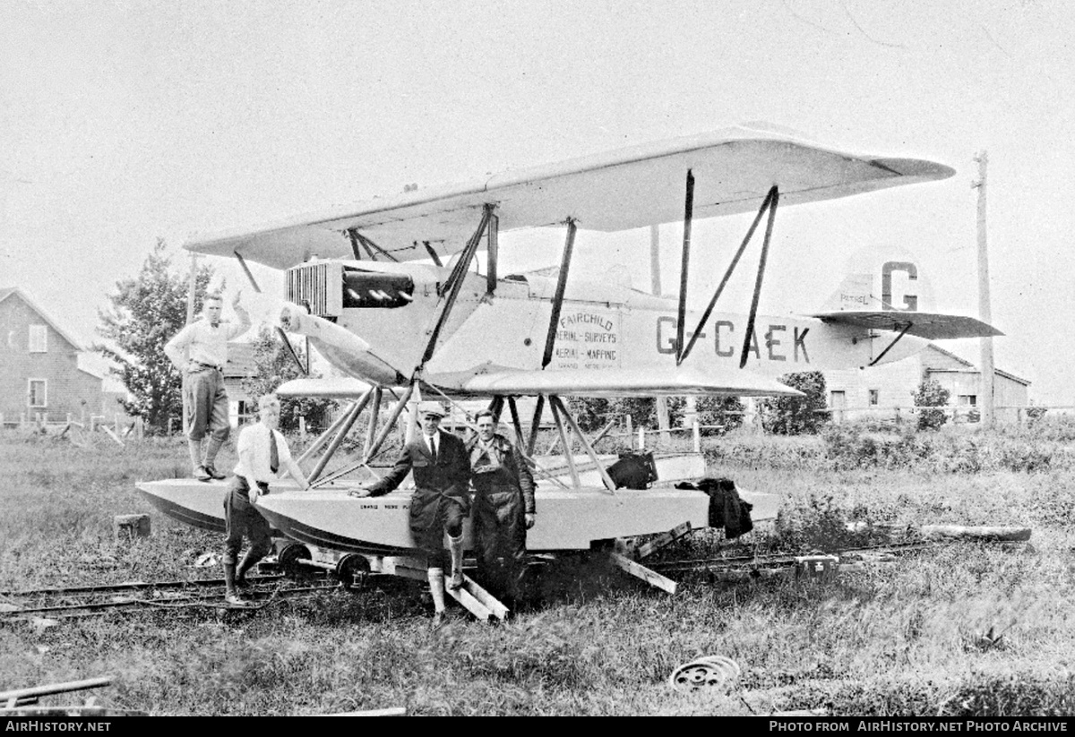 Aircraft Photo of G-CAEK | Huff-Daland HD-19 Petrel 5 | Fairchild Aerial Surveys | AirHistory.net #466333